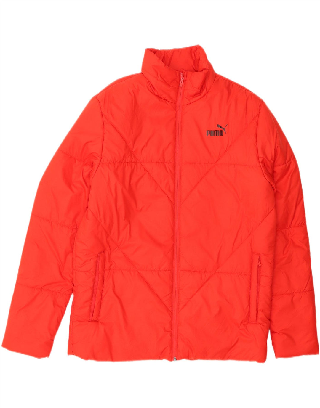 PUMA Mens Padded Jacket UK 40 Large Red Polyester Vintage Puma and Second-Hand Puma from Messina Hembry 