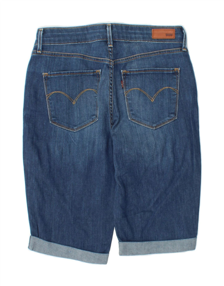 LEVI'S Womens Demi Curve Denim Shorts W27 Small  Blue Cotton Vintage Levi's and Second-Hand Levi's from Messina Hembry 