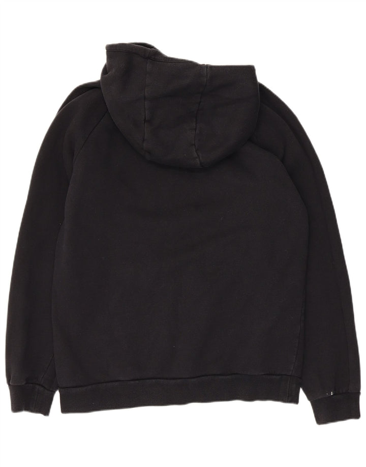 JORDAN Pull à capuche graphique pour homme en coton noir moyen