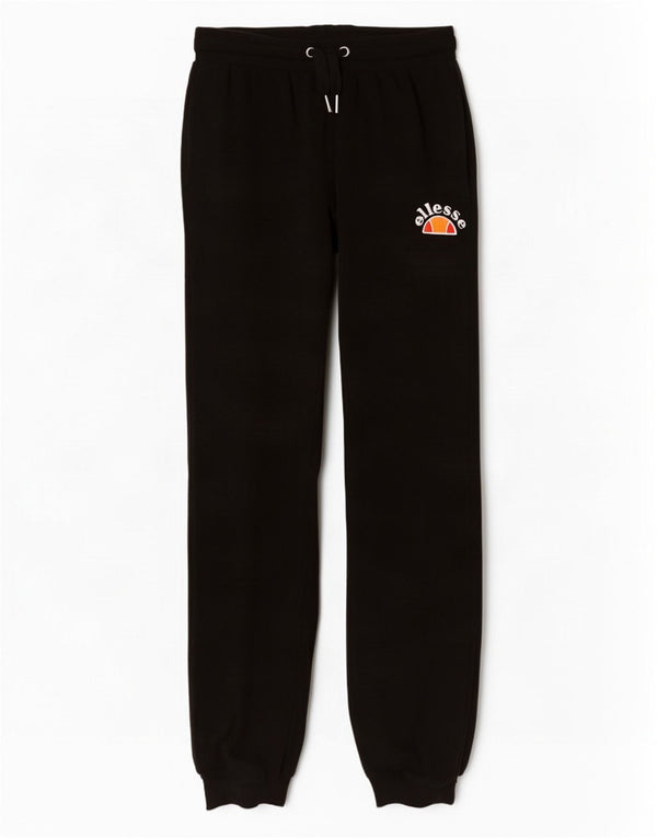 Ellesse Pantalon de survêtement pour homme en coton noir Taille S