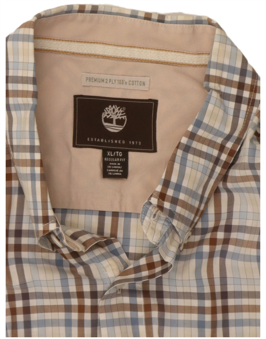 Timberland Chemise Regular Fit XL Homme Multicolore Carreaux