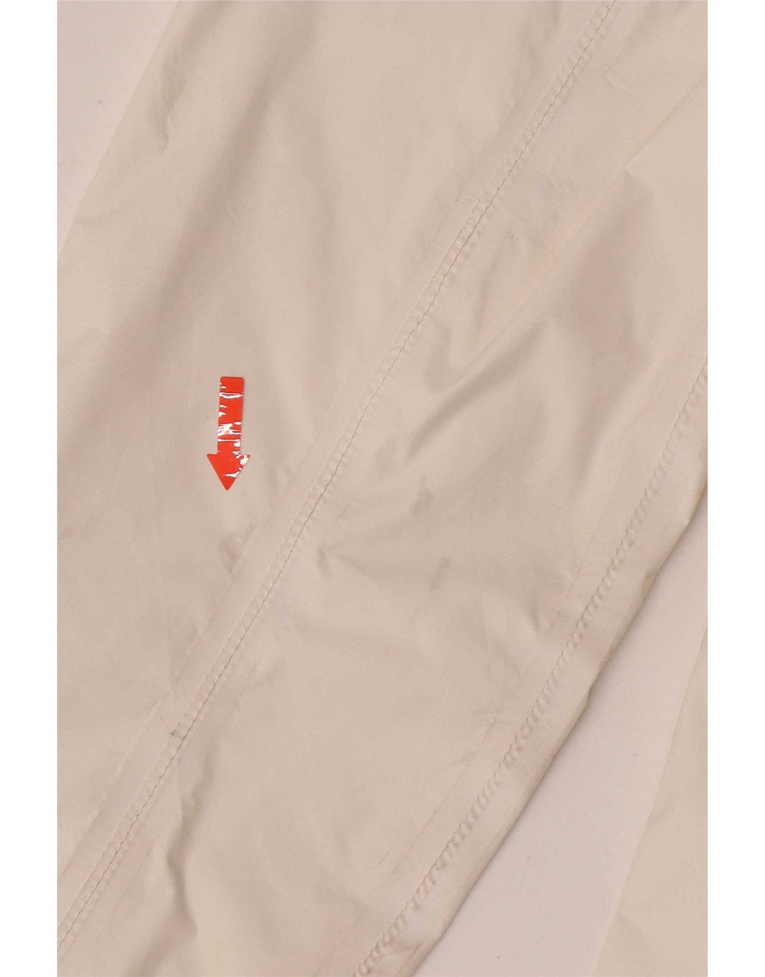 The North Face Veste de pluie à capuche pour femme UK 14 Medium White Nylon