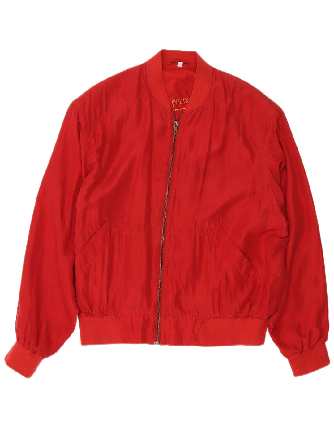 C.C.CONCORD Veste Bomber Homme UK 40 Large Rouge