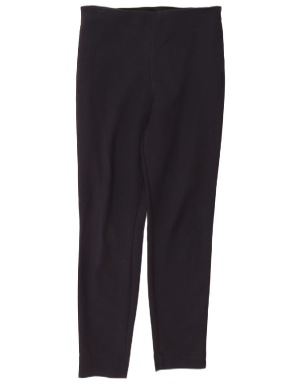 French Connection Pantalon décontracté pour femme UK 12 Medium W30 L27 Bleu marine