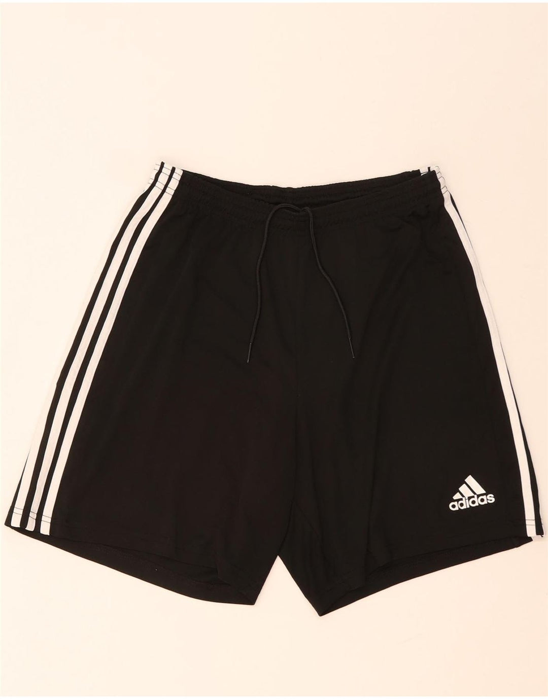 Adidas Short de sport Aeroready pour hommes, grand, noir, polyester