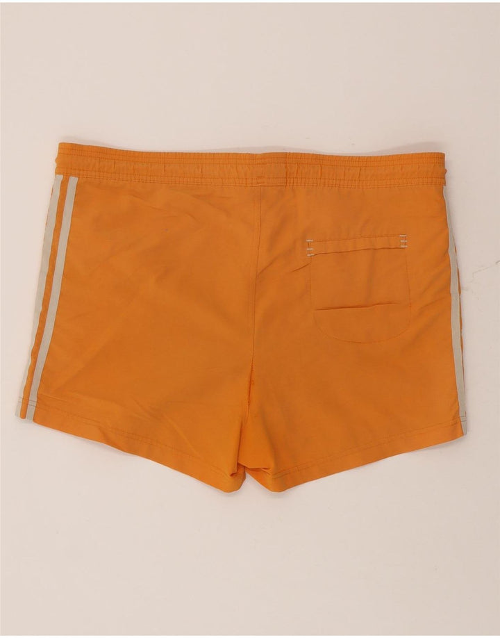 Adidas Short de Bain Homme Orange Moyen Polyamide