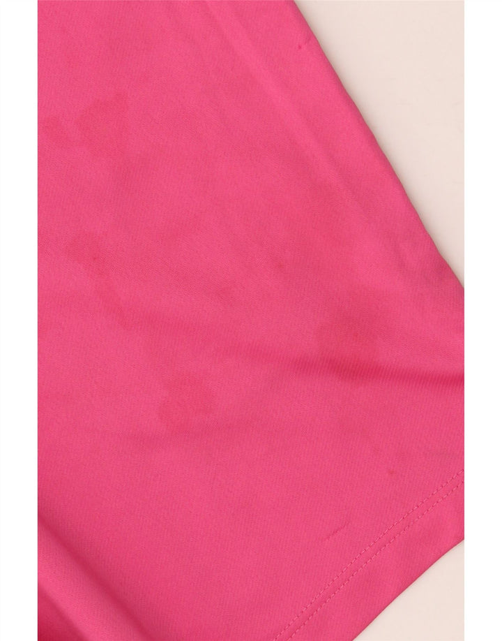 NIKE Short de sport Dri Fit pour femme UK 4 XS Rose Polyester