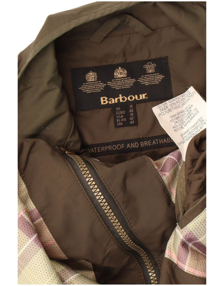 Barbour Veste utilitaire femme UK 14 Large Kaki Polyamide