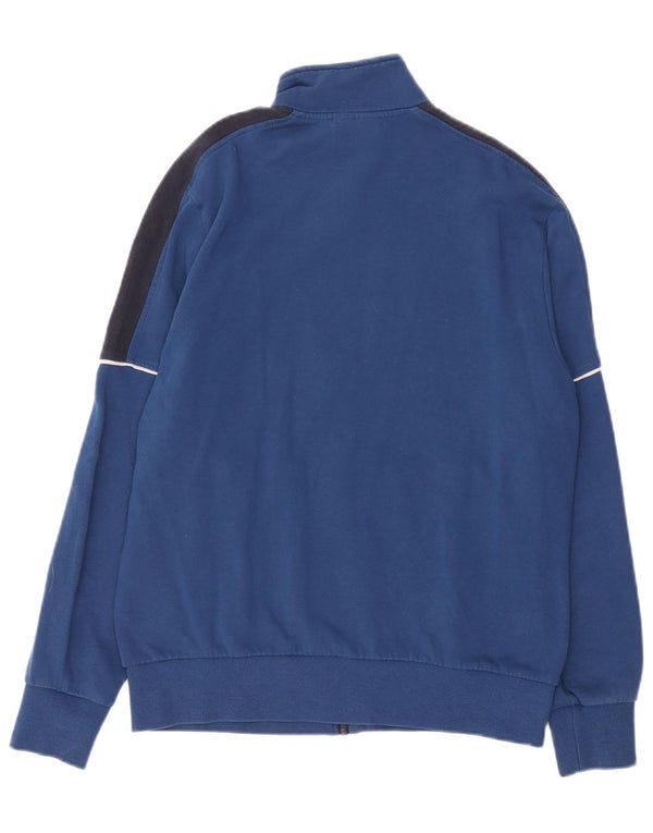Lotto Veste de survêtement pour homme en coton color block Bleu Taille L