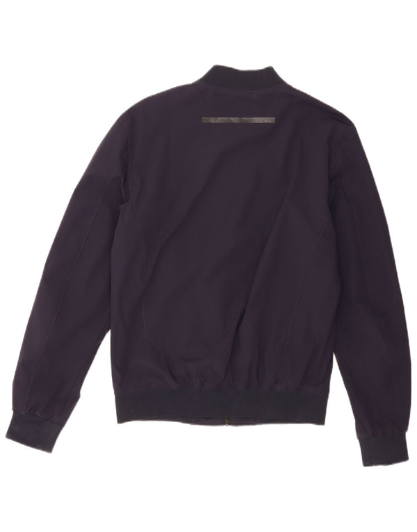 Zara Veste Bomber Homme UK 36 Petit Bleu Marine