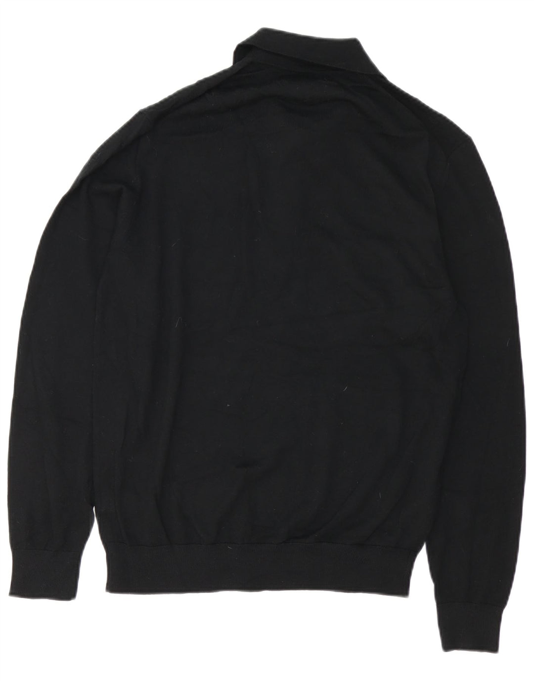 Marks & Spencer Pull à Col Polo Autograph Homme Noir Moyen