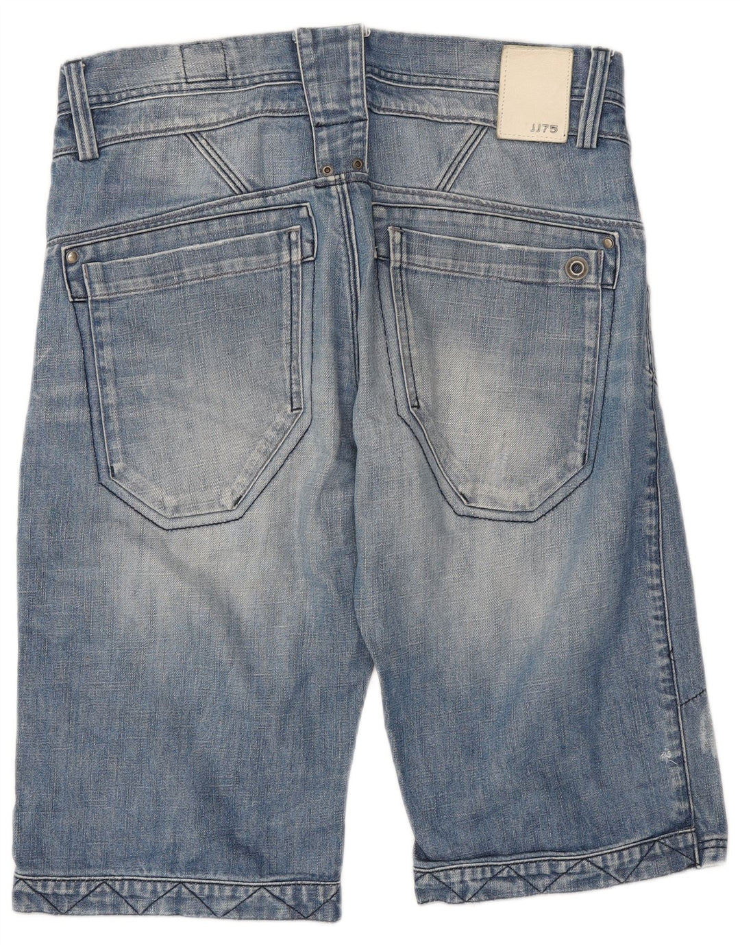 JACK & JONES Short en Jean Homme Large W34 Bleu