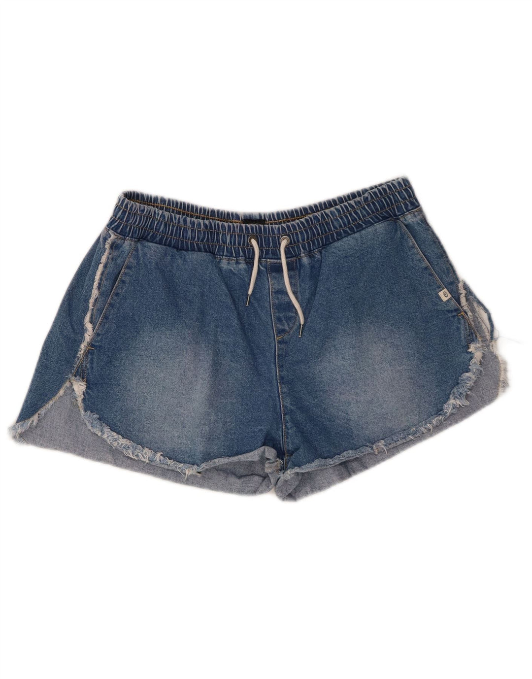 Rip Curl Short En Jean Femme Moyen W30 Bleu Coton