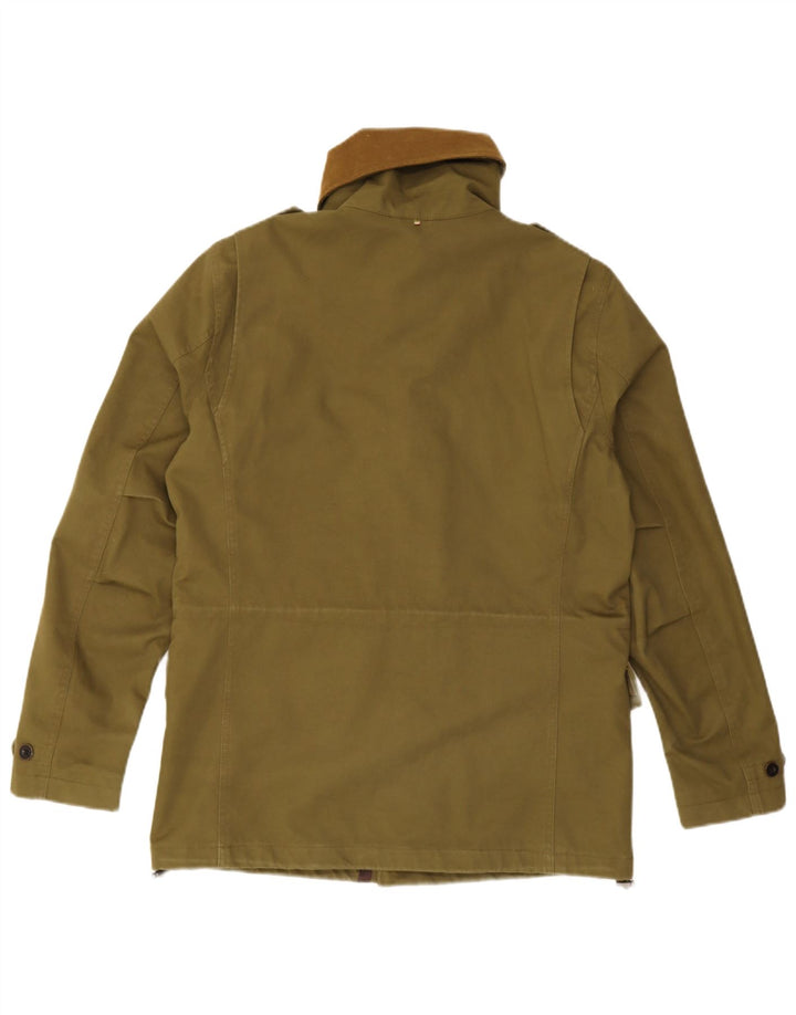 Pretty Green Veste utilitaire pour homme UK 38 en coton kaki moyen