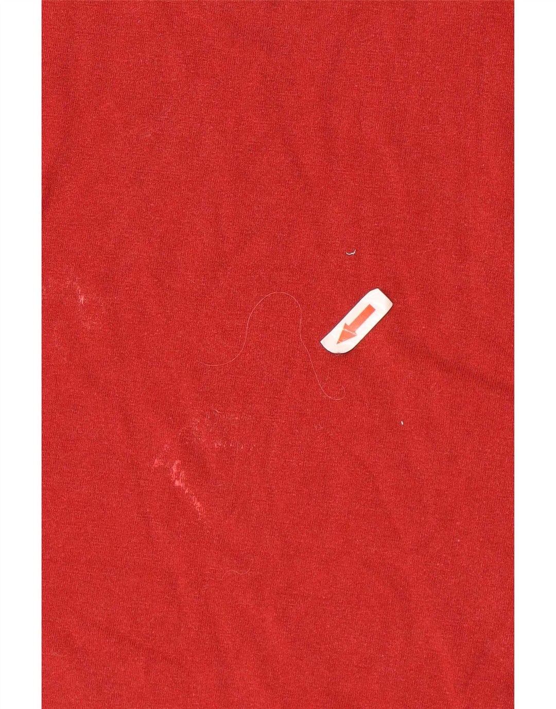 Vans T-Shirt Homme Rouge Moyen Coton