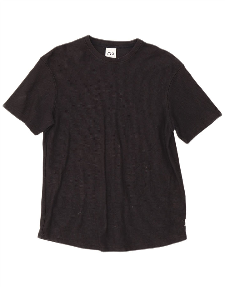 Zara T-Shirt Homme Noir Moyen
