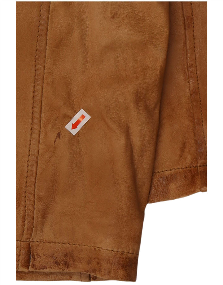 A.W.DUNMORE Veste en cuir pour homme IT 58 4XL Cuir marron