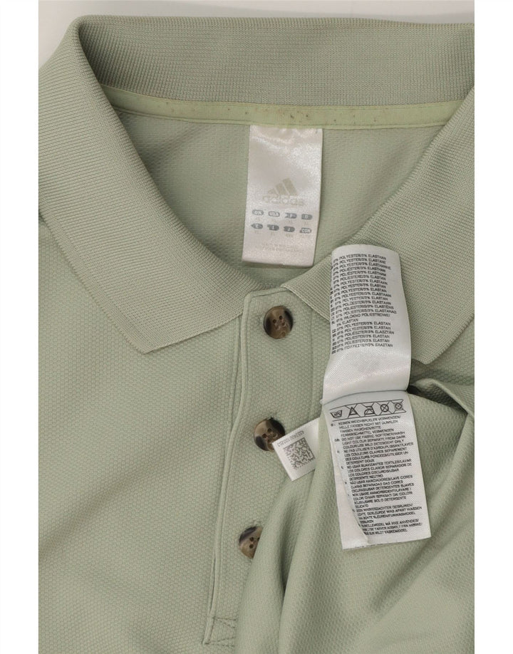 ADIDAS Polo Homme XL Vert Polyester