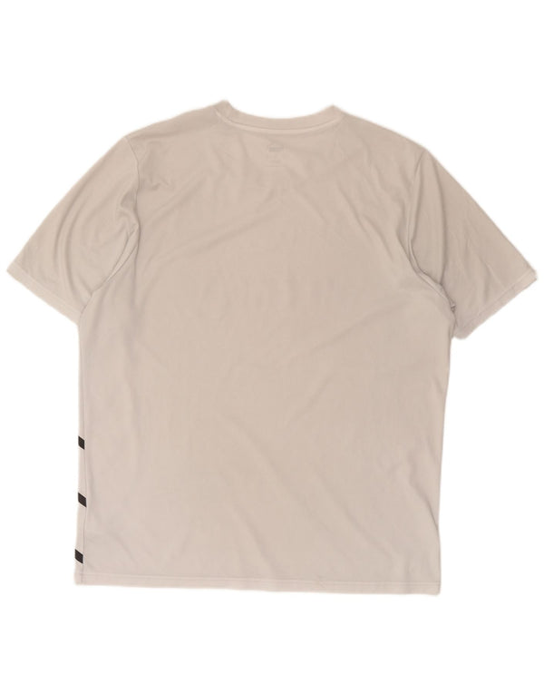 Puma T-Shirt Graphique Homme XL Blanc Polyester