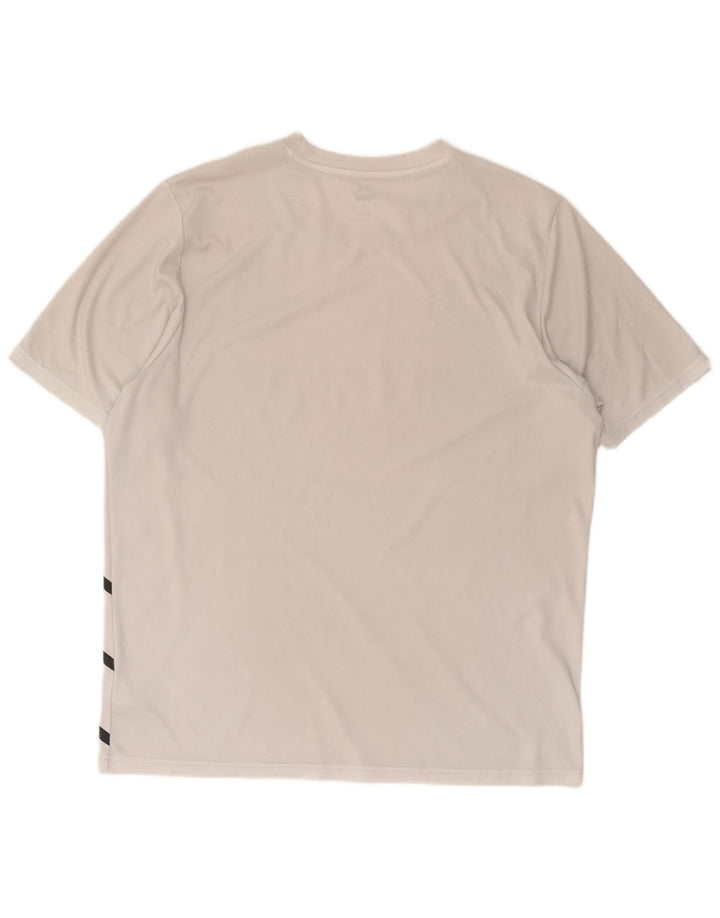 Puma T-Shirt Graphique Homme XL Blanc Polyester