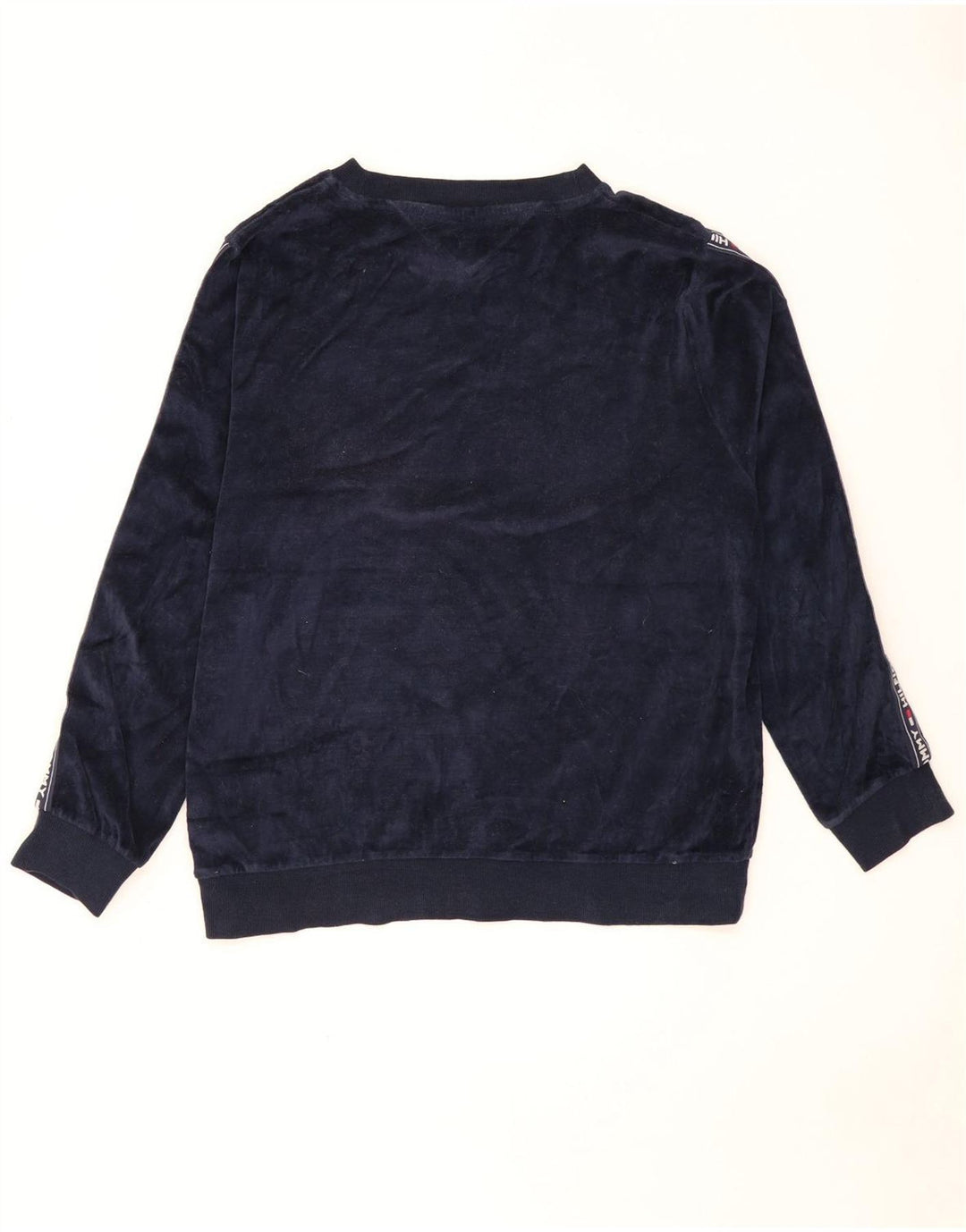Tommy Hilfiger Sweat-Shirt Graphique Homme Bleu Marine Moyen Colorblock