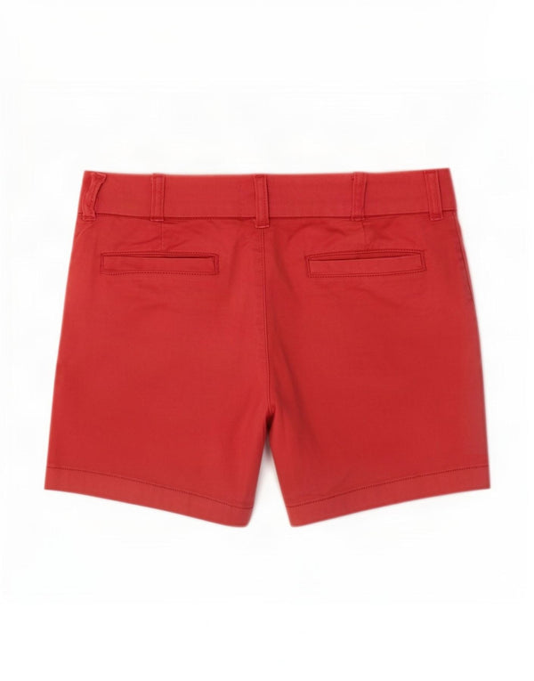 J. Crew Short Chino Femme US 8 Medium W32 Coton Rouge