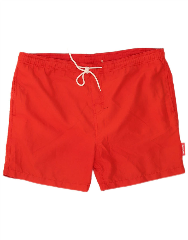 Mountain Warehouse Short de Bain Homme Rouge Moyen Polyester