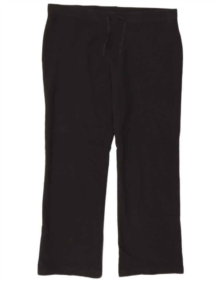 MARKS & SPENCER Pantalon de survêtement pour femme UK 22 3XL Noir Coton