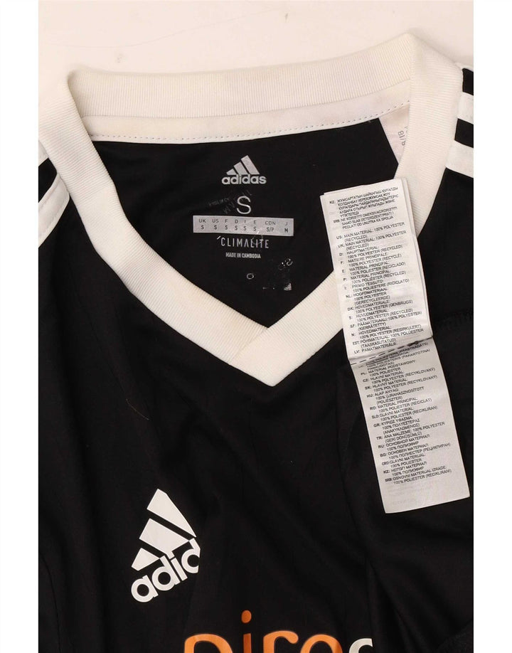 Adidas Hommes Climalite Graphic T-Shirt Haut Petit Noir Polyester