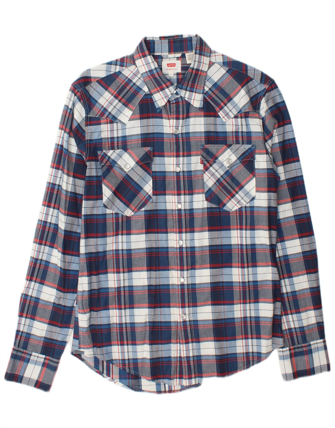 Levi's Chemise Homme Petit Carreau Bleu