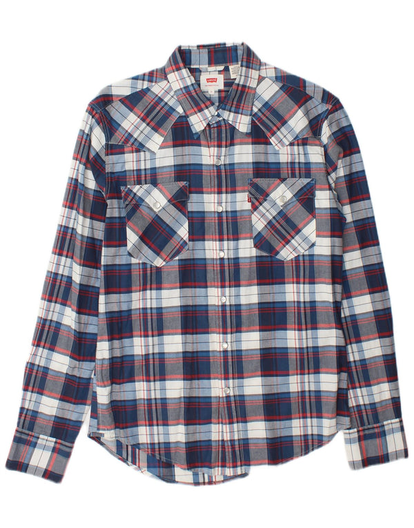 Levi's Chemise Homme Petit Carreau Bleu
