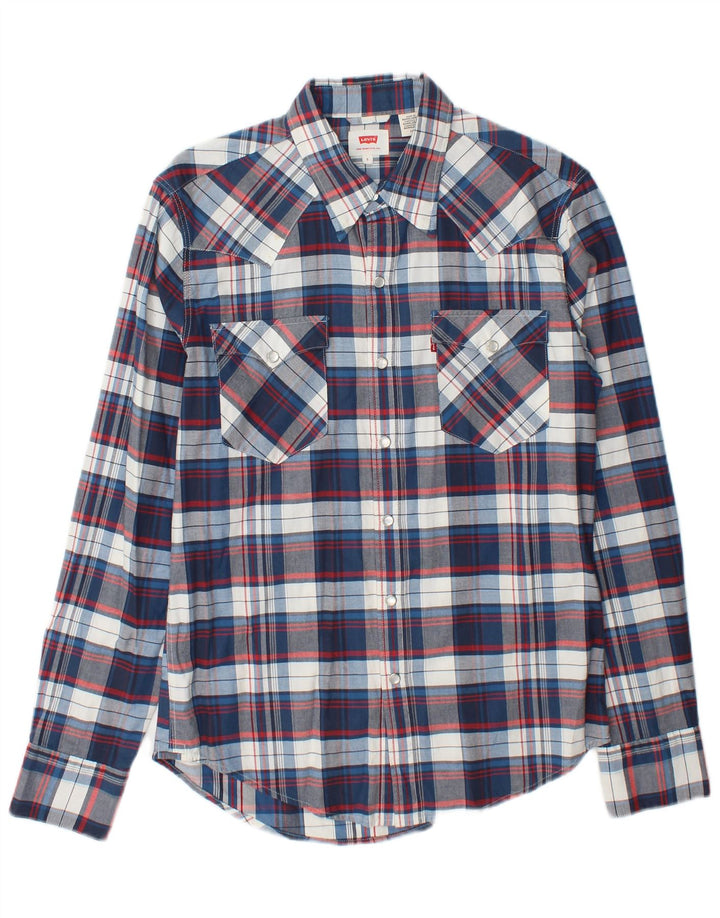 Levi's Chemise Homme Petit Carreau Bleu