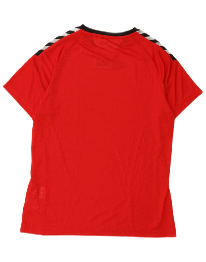 Hummel Homme Graphic T-Shirt Top Large Rouge Polyester