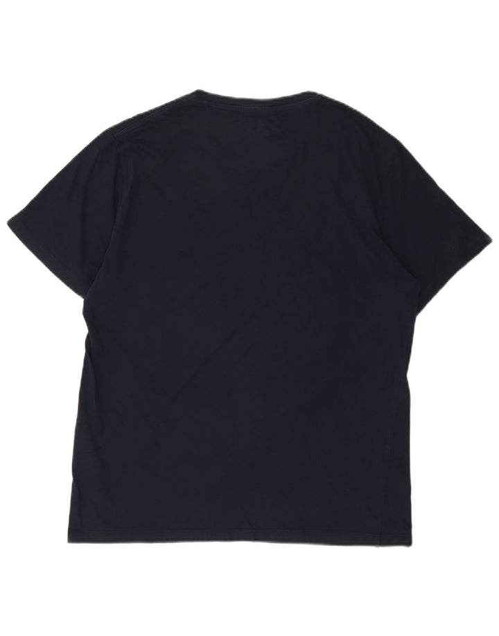 Levi's T-Shirt Graphique Homme Bleu Marine Moyen Coton