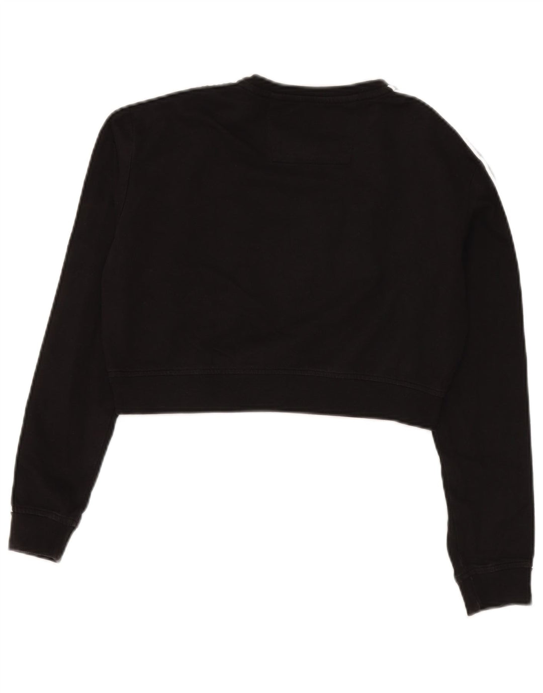 Kappa Sweat-shirt graphique surdimensionné pour femme UK 10 Small Noir