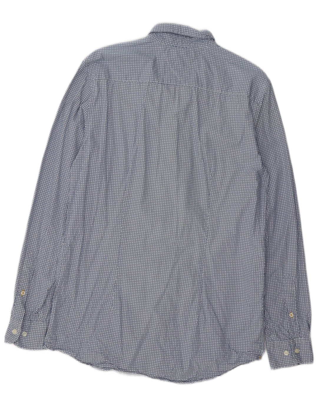 TOMMY HILFIGER Chemise Slim Fit Homme Bleu Géométrique Coton