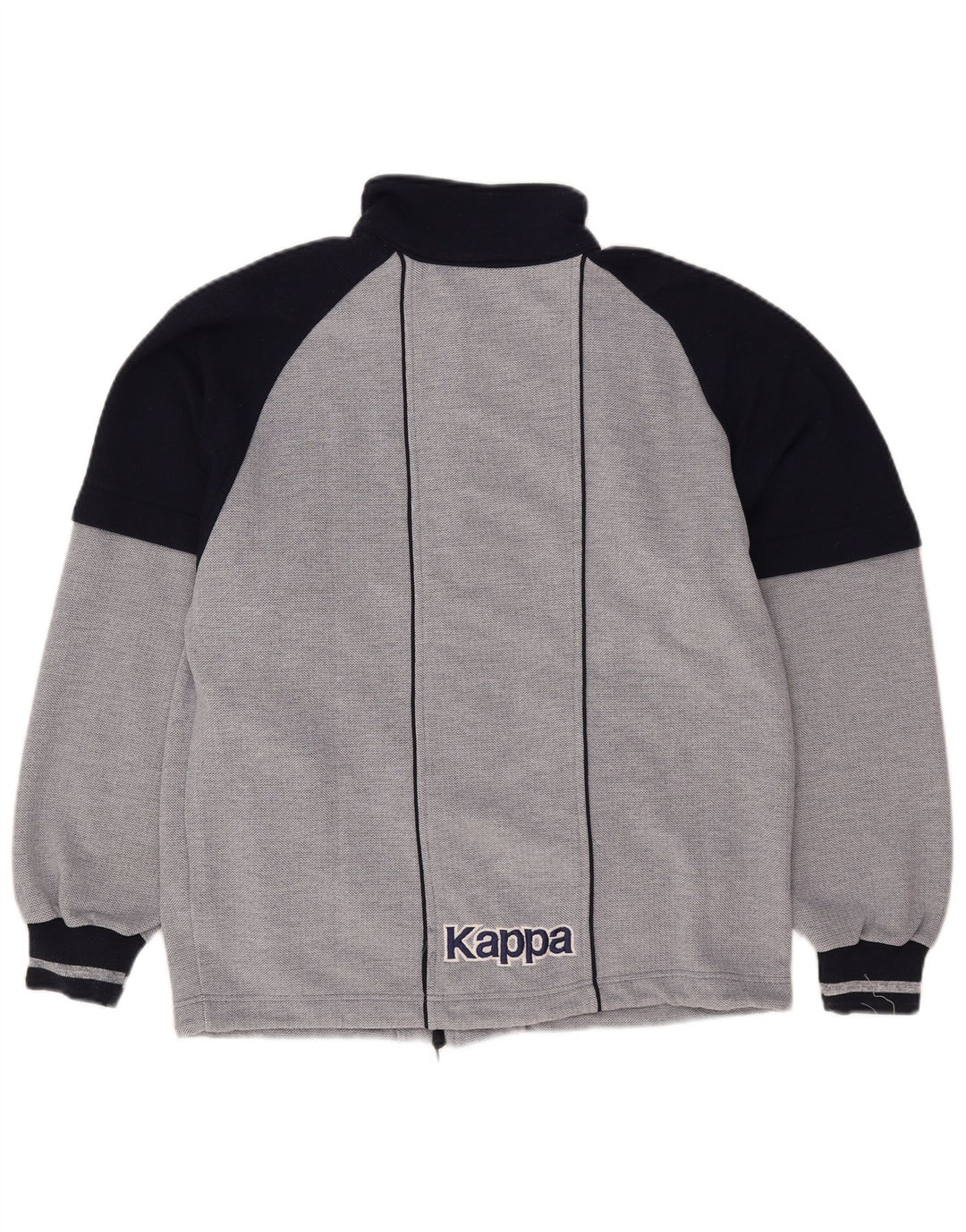 Kappa Veste de Survêtement Graphique Homme Small Bleu Marine Colorblock