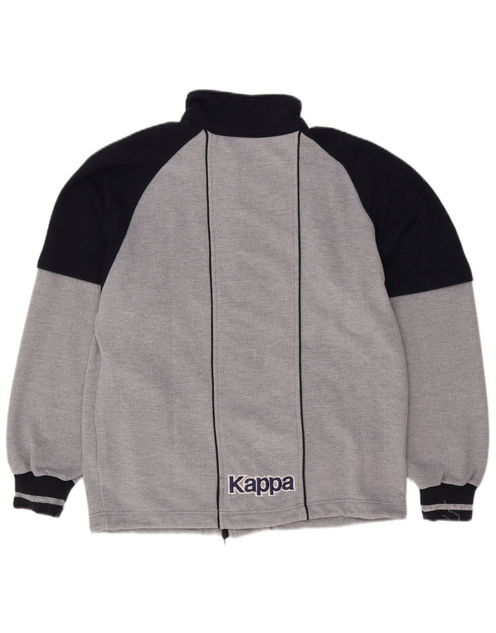 Kappa Veste de Survêtement Graphique Homme Small Bleu Marine Colorblock