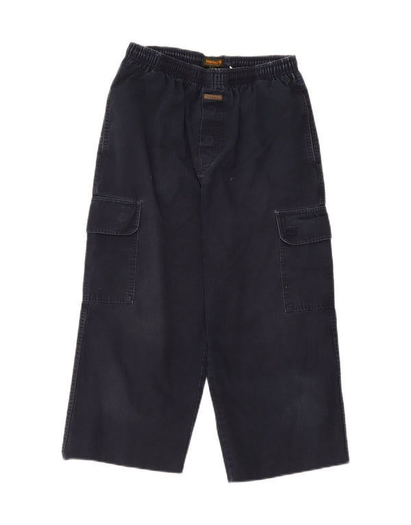 Timberland Pantalon cargo fille 13-14 ans W32 L19 Bleu marine à carreaux