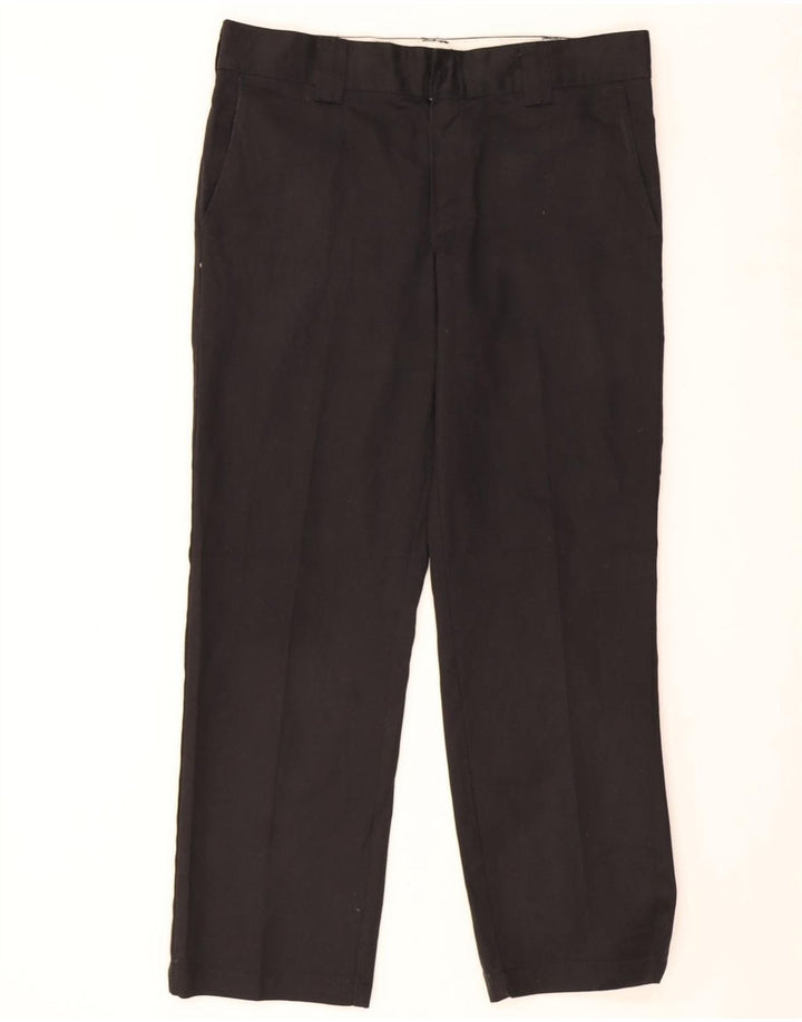 Dickies Pantalon Chino Slim Droit Homme W34 L30 Noir Polyester