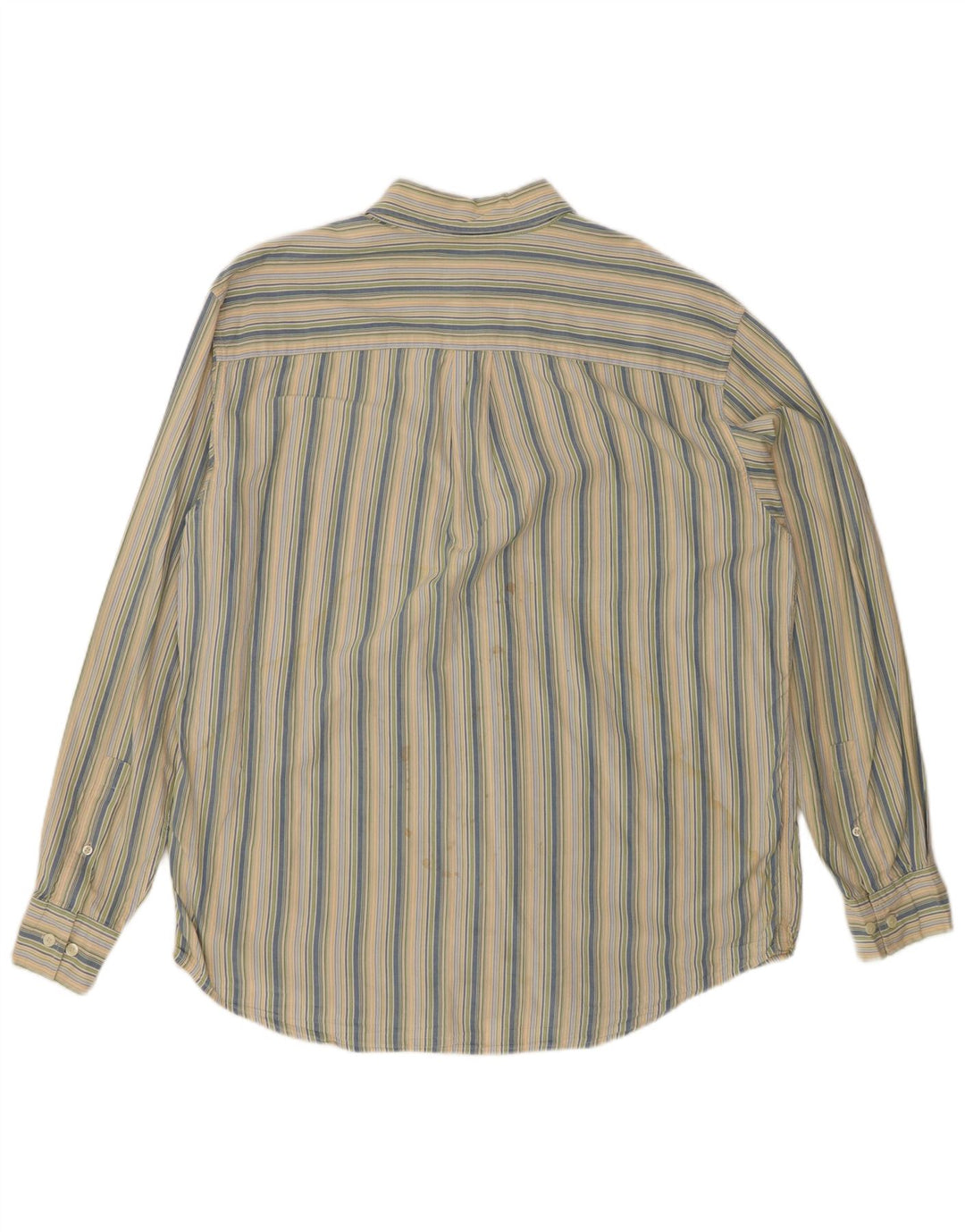 EDDIE BAUER Chemise Flanelle Homme Large Coton Rayé Multicolore