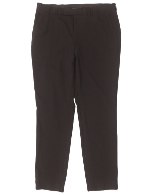 French Connection Pantalon de Costume Slim Fit Homme W36 L31 Noir Polyester