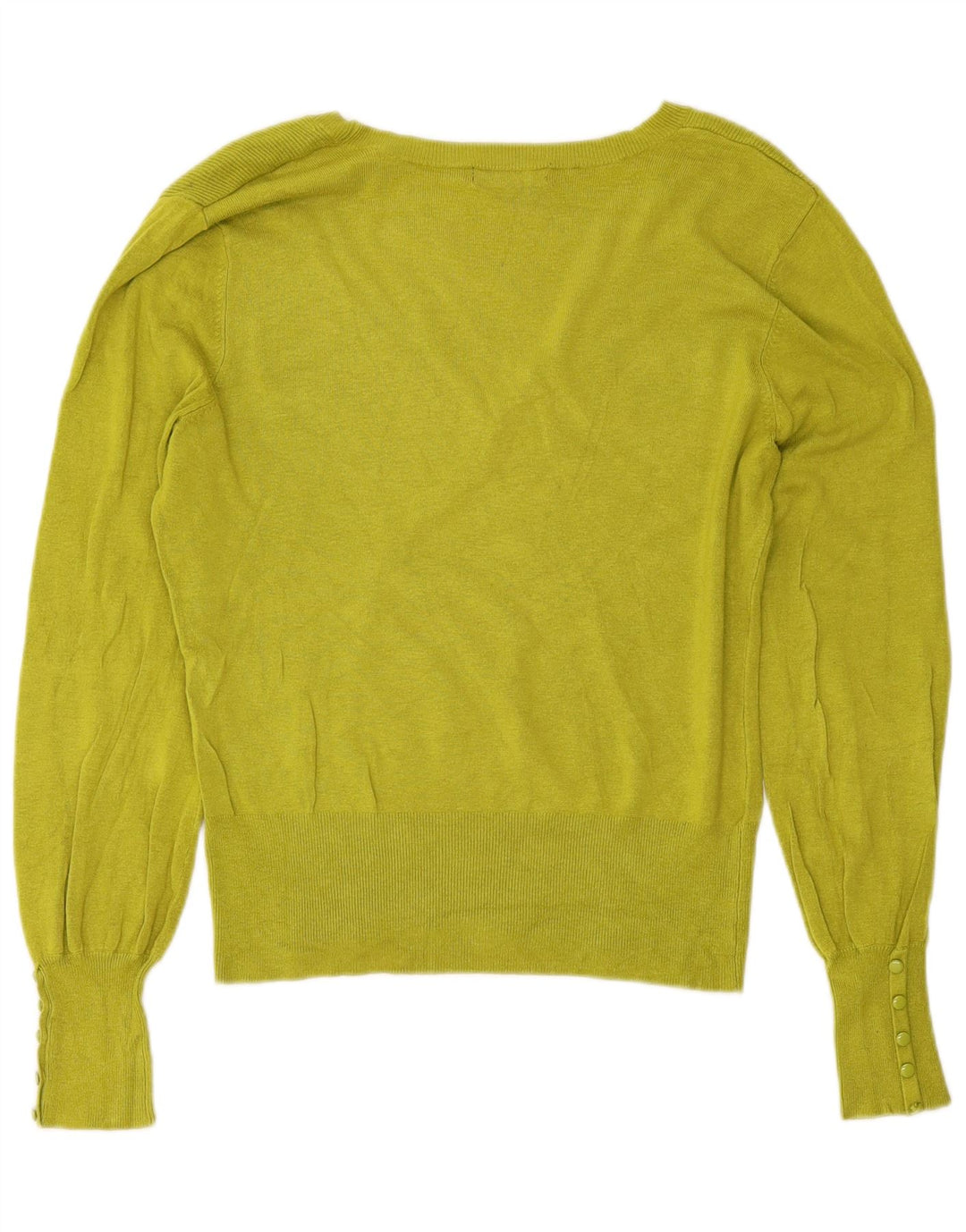 Debenhams Pull col V pour femme UK 14 Vert moyen