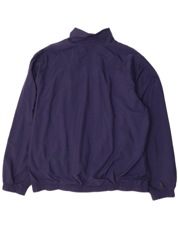 Nike Veste Bomber Homme UK 44/46 XL Bleu Marine Nylon