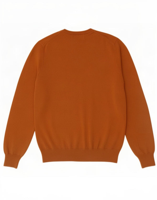 Marks & Spencer Pull à col rond pour homme en coton marron Taille L