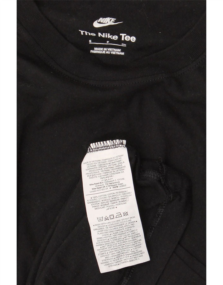 NIKE T-Shirt Homme Haut Petit Coton Noir