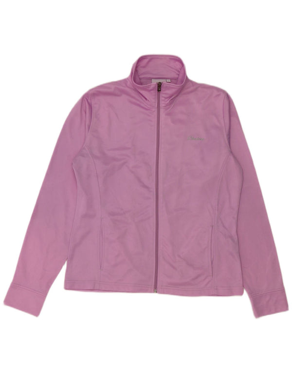 DIADORA Veste de survêtement pour femme UK 16 Large Violet Polyester