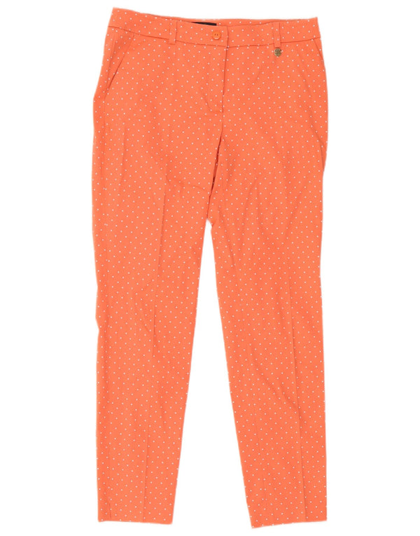 Luisa Spagnoli Pantalon Chino Taille Haute Femme IT 44 Medium W34 L27 Rose
