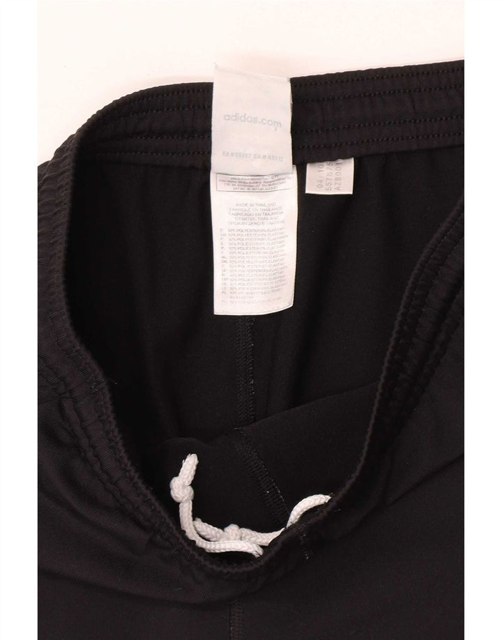 Adidas Short de sport pour femme UK 12 Medium Noir Polyester