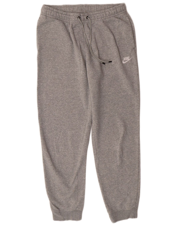 NIKE Pantalon de survêtement pour femme Joggers UK 14 Coton gris moyen